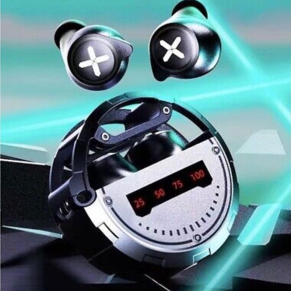 Wireless Bluetooth Earbuds HiFi Games Music Earphone Embedded Microphone V5.3